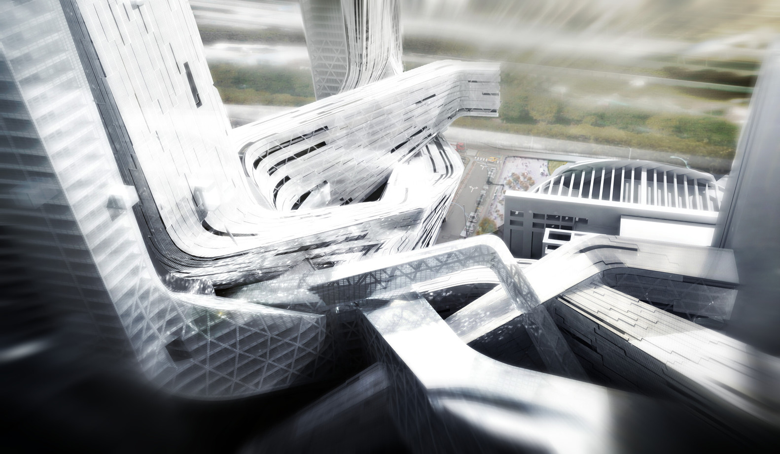 Interview With Thom Mayne: “I Am a Pragmatic Idealist”,Four-Towers-in-One competition proposal for Shenzhen. Image Courtesy of Morphosis