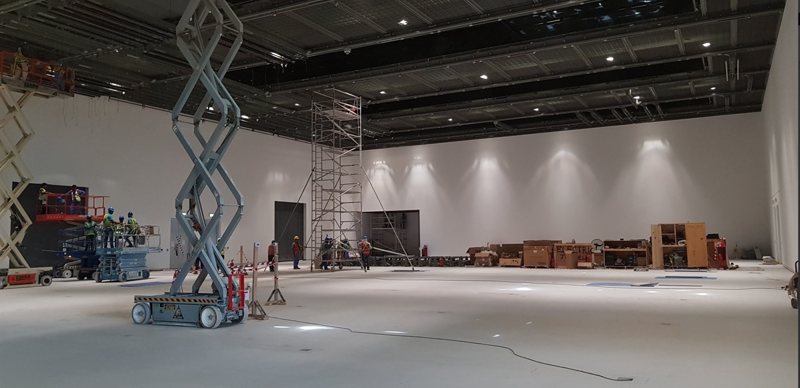 A Sneak Peek into Jean Nouvel's Louvre Abu Dhabi as It Prepares for Fall Opening,via Twitter user Ludovic Pouille